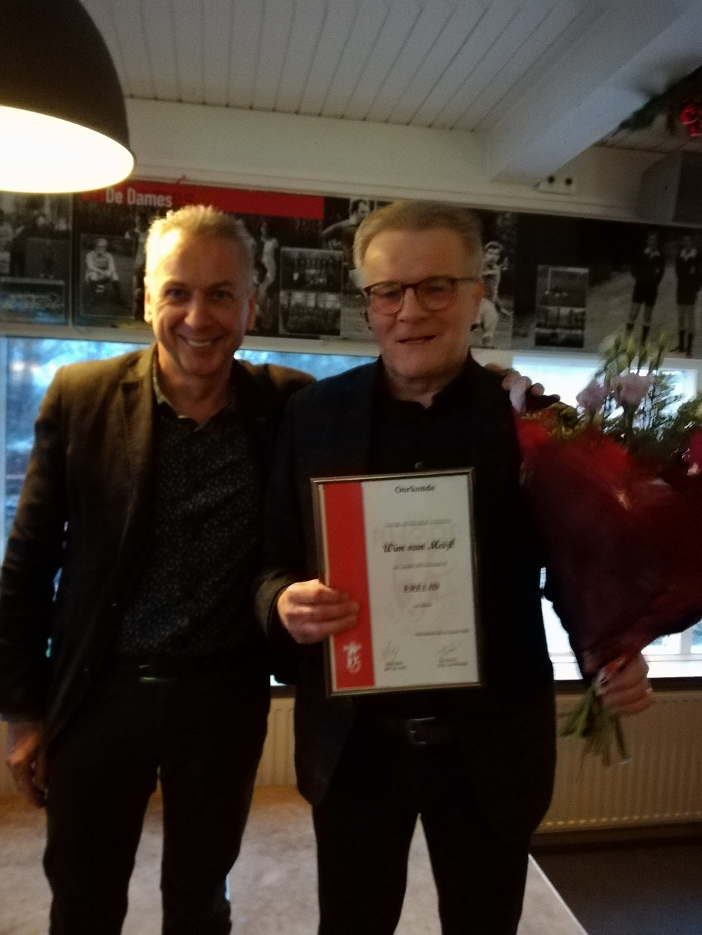 20190106 HvA 163404 De Neul Erelid Rhode Wim van Meijl, voorzitter Ad van Acht 20190106 HvA 163404 De Neul Erelid Rhode Wim van Meijl, voorzitter Ad van Acht